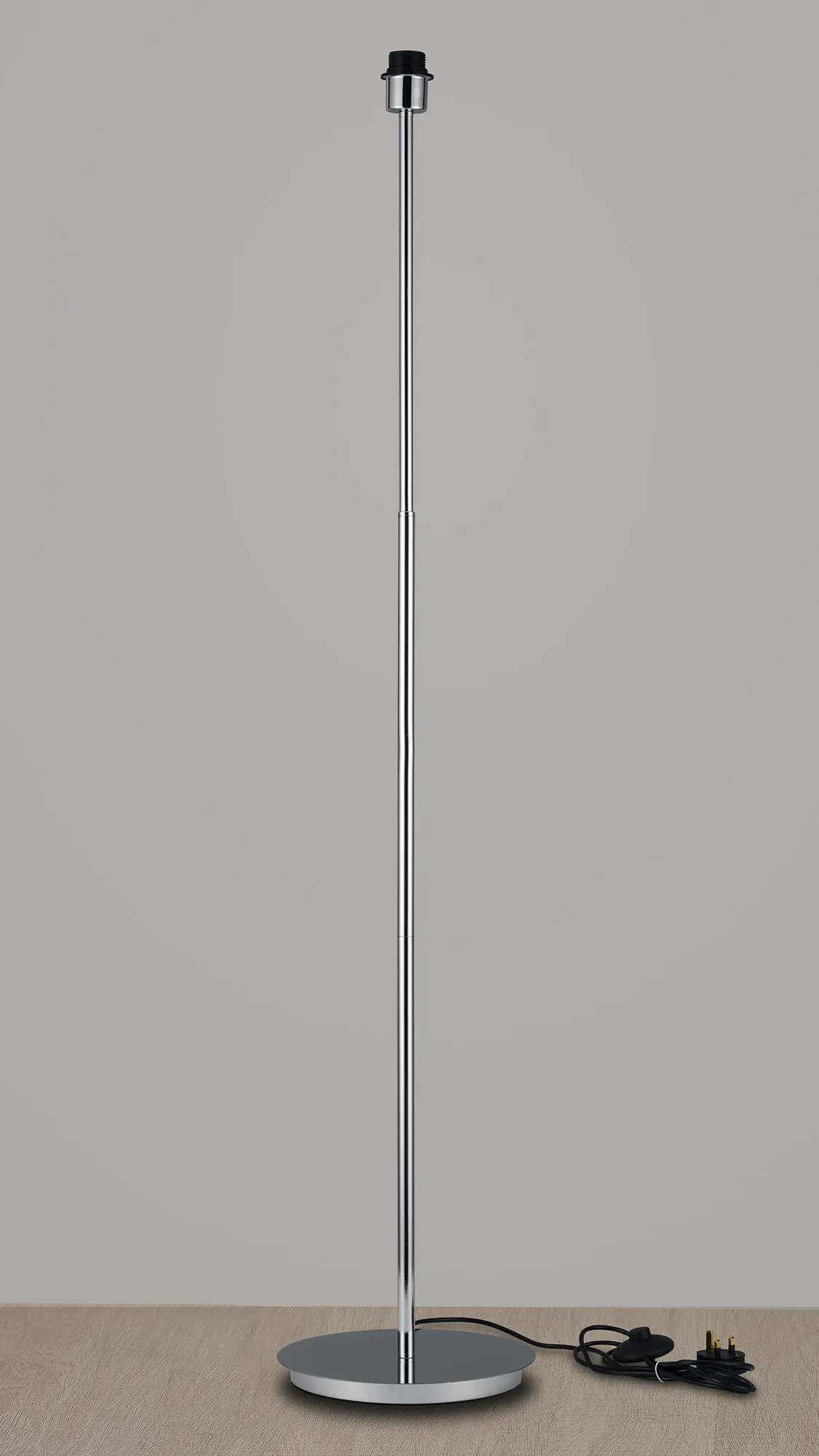 Carrie Polished Chrome Floor Lamps Deco Base Only Floor Lamps Carrie Polished Chrome Floor Lamps Deco Base Only Floor Lamps